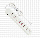 Ổ 2 chấu kéo dài, có công tắc & đèn báo, có rơ le bảo vệ quá tải 6SN5/W